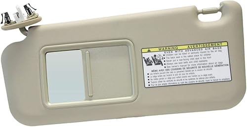 Reemplazo de visera solar para el lado del conductor izquierdo para Toyota RAV4 06-13 con techo corredizo 2006 2007 2008 2009 2010 2011 2012 2013