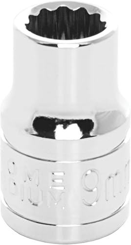 Miniatura 26 de Performance Tool W38819 - Enchufe de 12 puntos con accionamiento de 3/8 pulgadas, 0.748 in