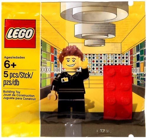 Shop Employee MiniFigure Set 5001622 by Lego Toy (English Manual)