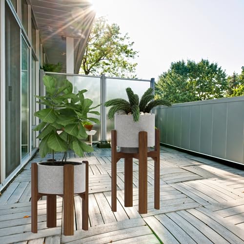 Porta Vaso em Madeira modelo Tripé 55cm