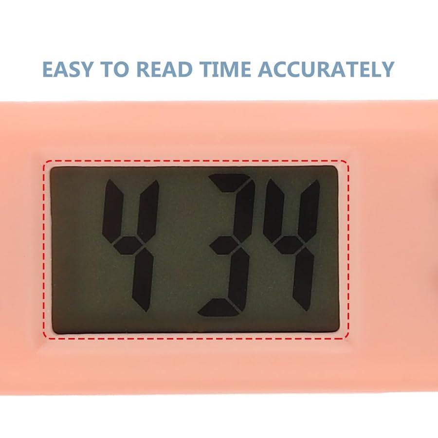 Orologio Portachiavi Porte-clés Montre Numérique Toddmomy - Pendentif Plastique Électronique - Cadeau Pratique Pour Femmes - Gris Cadeau Enfant Pratique