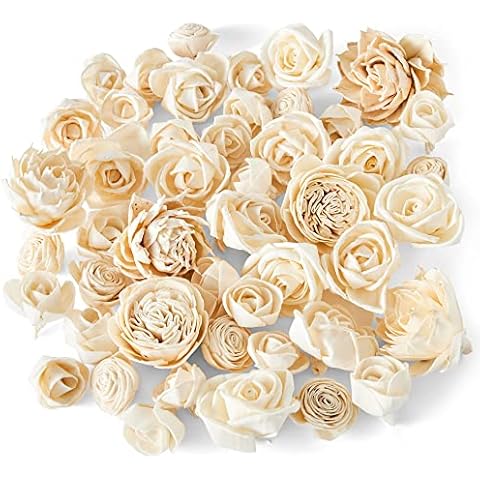 Oh You're Lovely Sola Wood Rose Assortment - 50 in a Set Cover