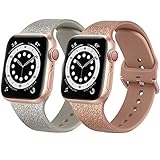 【LEGGERO E COMODO】Lshy cinturino per Apple watch 38mm uguale all’ originale,sono morbidi e non danno fastidio,e si integrano perfettamente con l'orologio.