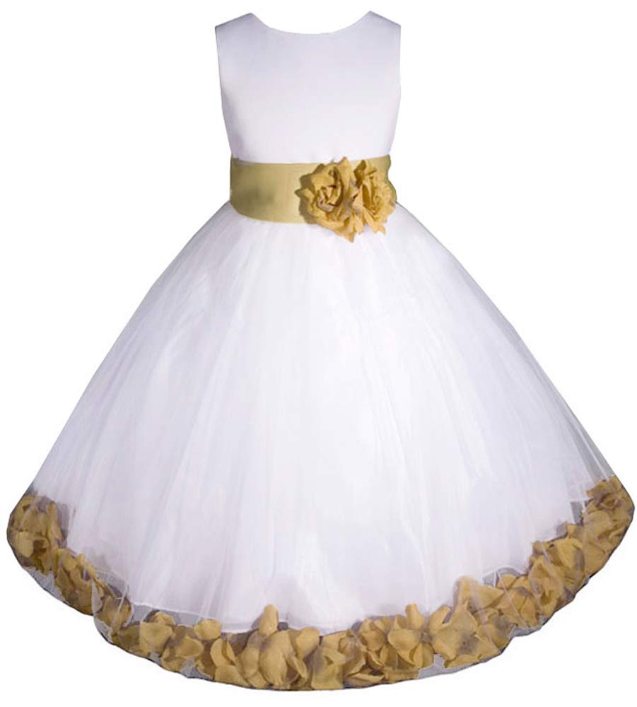 Baby-Girls' Christening Birthday Party Wedding Flower Girl Dress