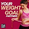 ProtiDIET Pineapple Coconut Protein Smoothie Mix - Low Calorie 80g, High Fiber, 7g - Protein Drink for a Healthy Active Lifestyle - Quick and Easy Preparation - 7 Pouches Per Box