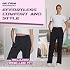 Ultra Performance Womens Sweatpants 3 Pack Open Bottom Wide Leg Lounge Sweatpant’s Pant Baggy Long Sweat Pants for Women #2
