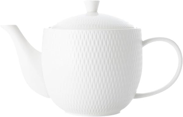 Maxwell & Williams White Basics Diamonds Teapot 800mL