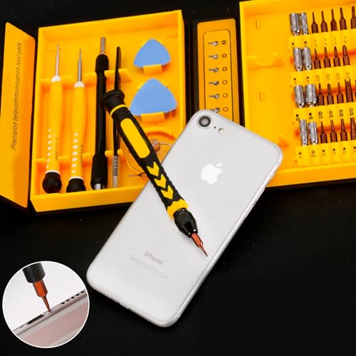 Kit Ferramentas 38 Em 1 Jogo Chaves Reparo Consertar Celular Notebook Relogio