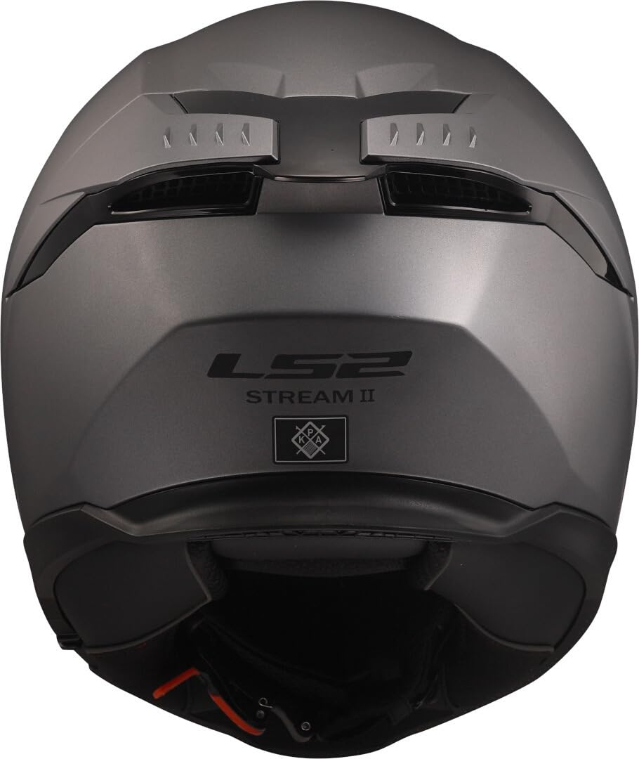 LS2 FF808 Nardo Grey Dual Visor Ece22.06 Approved Full Face Motorcycle Helmet