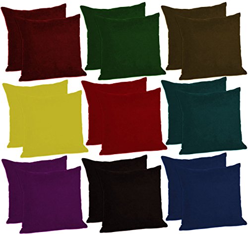 MoonRest - Faux Suede Microfiber Decorative Pillow (18"x18", Sage)