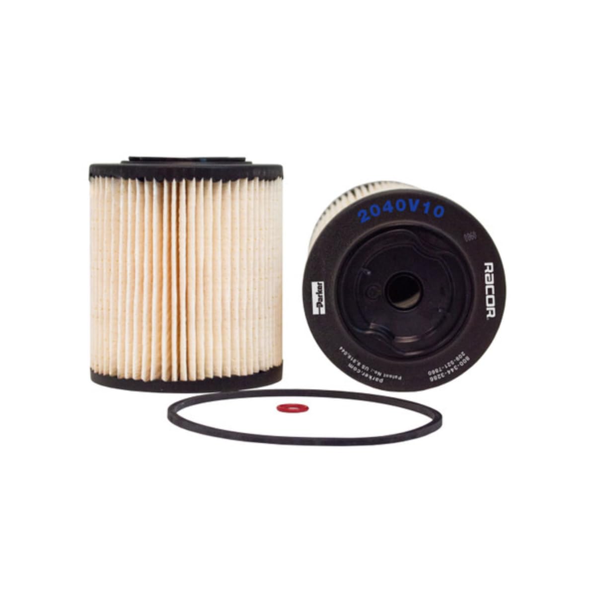 Parker Racor Nouvelle Cartouche de rechange série Turbine pour filtre gazole, filtre à particules 900FH, 900VMA, 900VMAM, Hauteur 11,7 cm, Filtration 10 microns | 2040V10