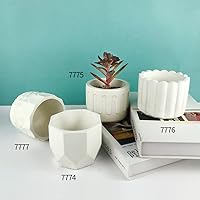 Vista 6 de Molde de silicona para macetas, moldes de hormigón, cilindro, resina epoxi, portavelas, soporte para bolígrafo, moldes de silicona, moldes