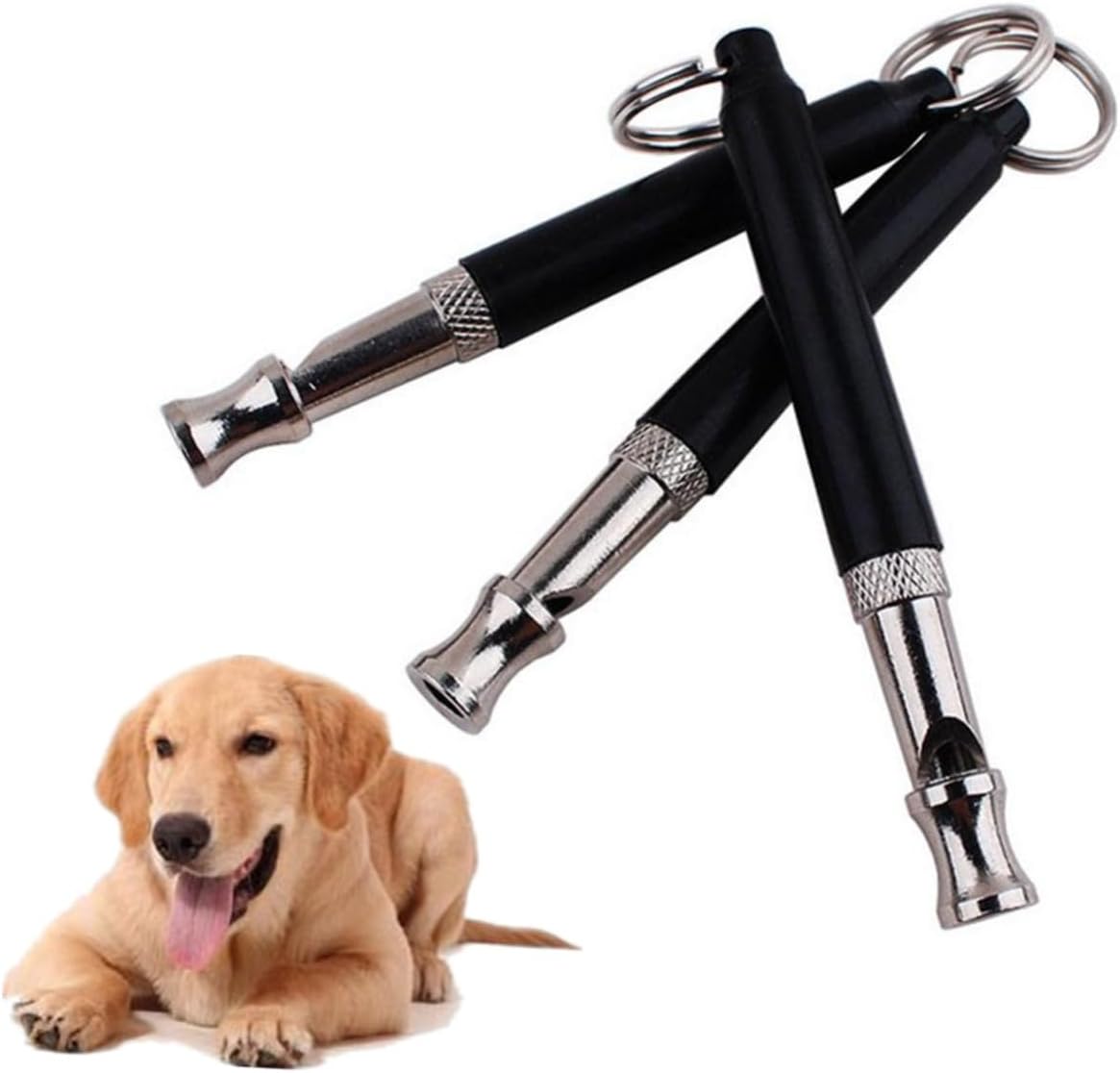 Milisten Barking Control Dog Frequency Strap Black Training Tool for Recall and Obedience Device for Dog Training