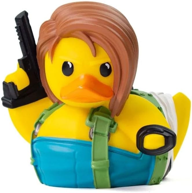 TUBBZ Boxed Edition Jill Valentine Collectible Vinyl Rubber Duck Figure - Official Resident Evil Merchandise - Horror TV, Movies, Video Games