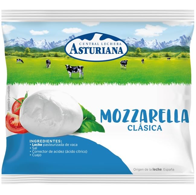 Central Lechera Asturiana Mozzarella Fresca Clásica 125 g