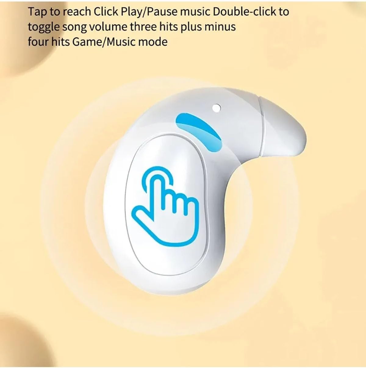 YYGGWL M96 Earphone in Ear Close-up