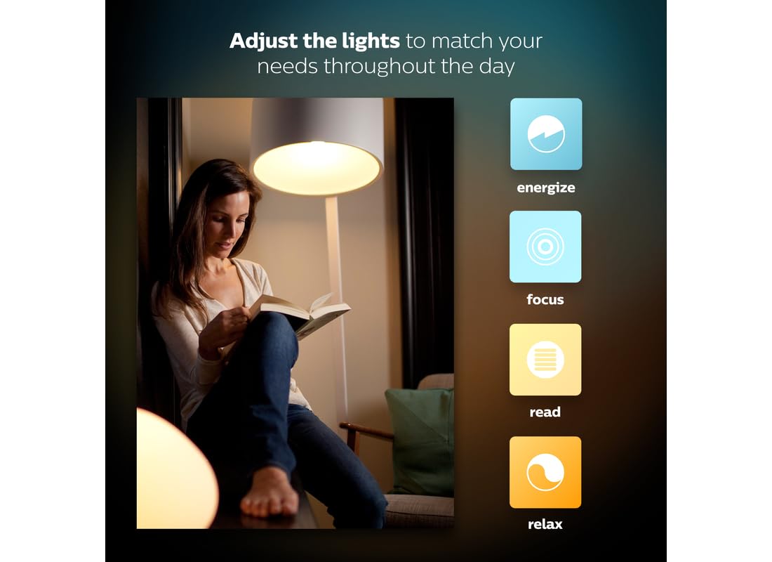 Amazon.co.jp: Philips HueホワイトとカラーAmbiance a19 60 W相当調光