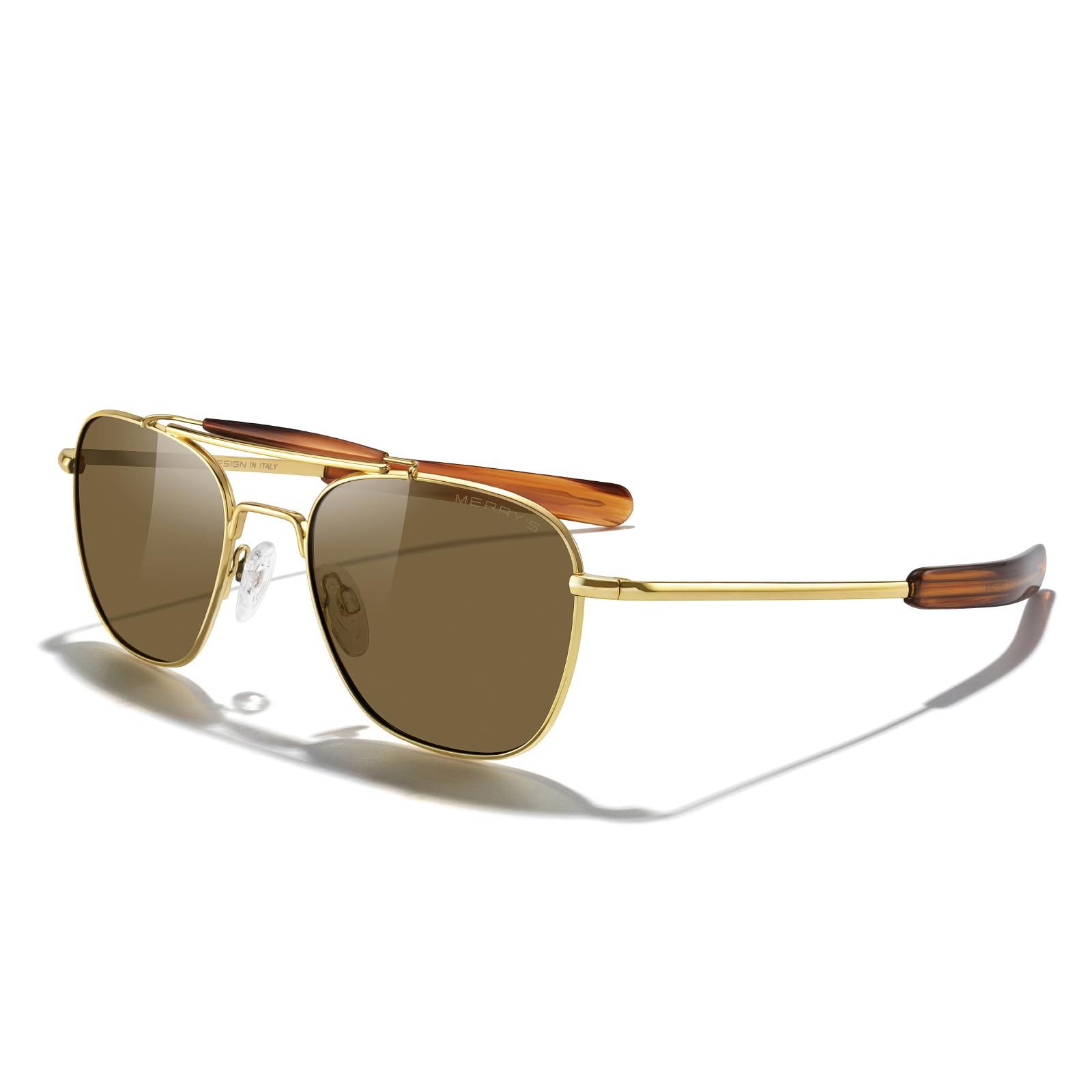 Square Aviator Sunglasses for Men Women Polarized UV400 S8637