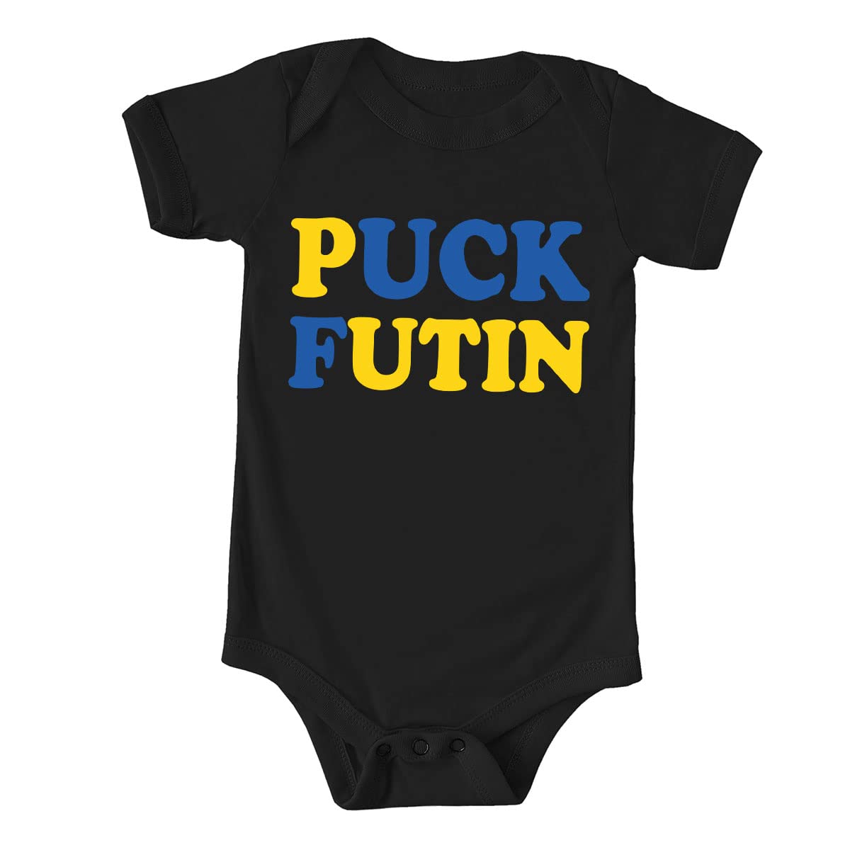 Puck Futin Shirt - Stop Putin Shirt, Stand with Ukraine T Shirt, Ukrainian Shirt, Stop War in Ukraine, Pray for Ukraine Shirts, support Ukraine T shirt (Baby Bodysuit)