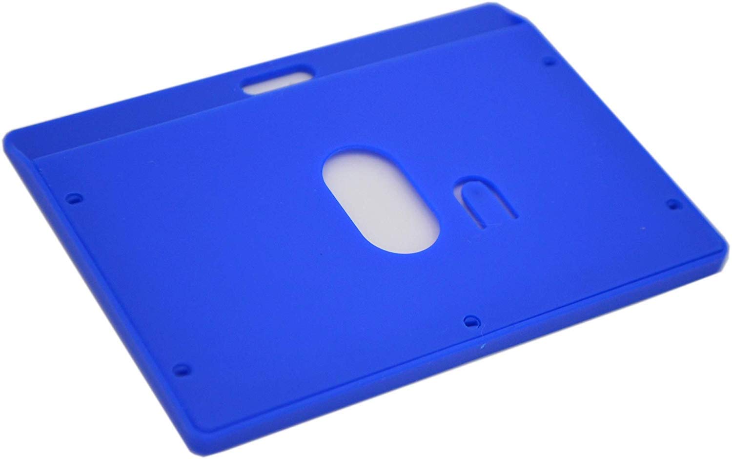 50 Unidades Funda para Tarjeta Tulla con Cinta Llavero Extensible Jojo 20mm Ancho Lanyard Funda de Identificación Soporte de Tarjeta Credencial Soporte Documentos Formato Apaisado Oficina Escuela
