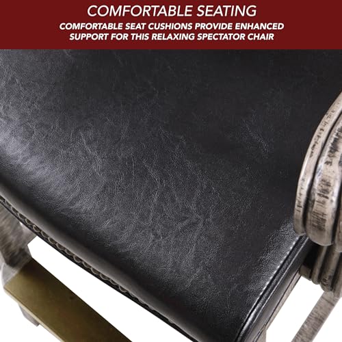 Hathaway Montecito Spectator Chair, Driftwood, (Model: BG5023) - Image 3
