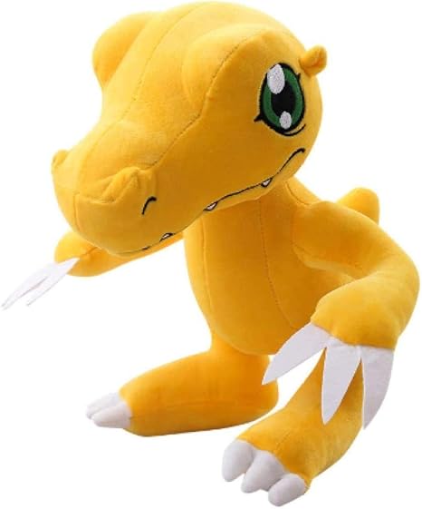 デジモンアグモンぬいぐるみおもちゃ33 Cm黄色の恐竜漫画フィギュアぬいぐるみ子供のおもちゃ ぬいぐるみ おもちゃ
