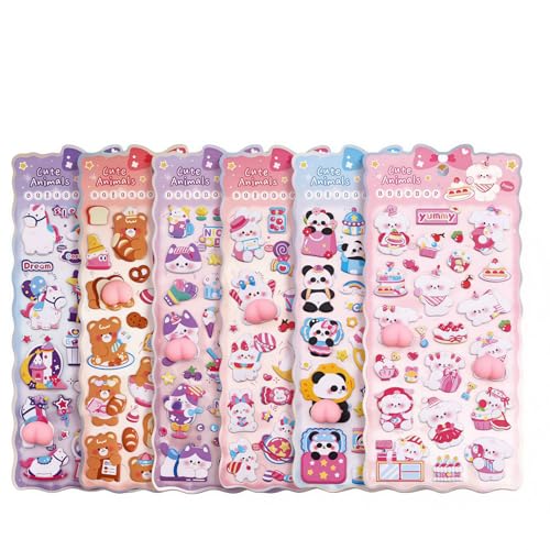 ������ՂɂՂɃV�[�� 3D���K�V�[�� ���킢�� DIY�p ���킢�� ���L���p �\��t���\ �g�ѓd�b���� ���̎q���� ���ق��� ���蕨 ��|�p�i DIY�p �蒠�p (6��)