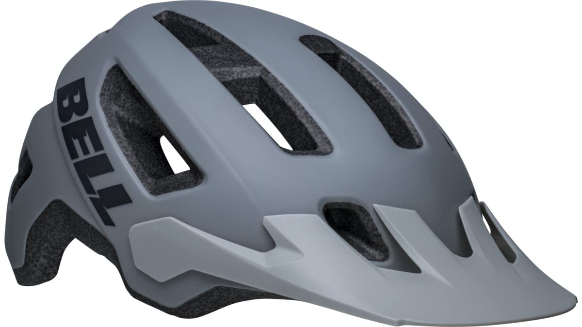 Bell Unisex Jugend Nomad 5 Fahrradhelme, grigio opaco, Einheitsgröße