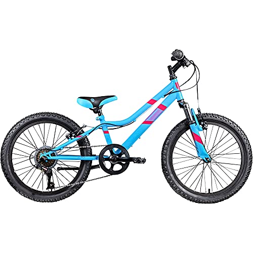 Galano Fahrrad Kinder ab 6 Jahre | Kinderfahrrad 120-135 cm für Mädchen und Jungen mit 7 Gang | 20 Zoll Mountainbike mit Federgabel | leichtes Hardtail Bike | GA20 – Bild 3