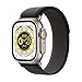 Produktbild Apple Watch Ultra (GPS + Cellular, 49mm) Smartwatch - Titangehäuse, Trail Loop Schwarz/Grau - M/L. Fitnesstracker, präzisesGPS, Aktionstaste, extra Lange Batterielaufzeit, helleres Retina Display