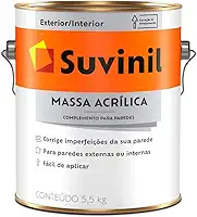 Massa Acrílica Suvinil 3,6 litros
