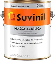 Massa Acrílica Suvinil 3,6 litros