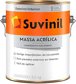 Massa Acrílica Suvinil 3,6 litros