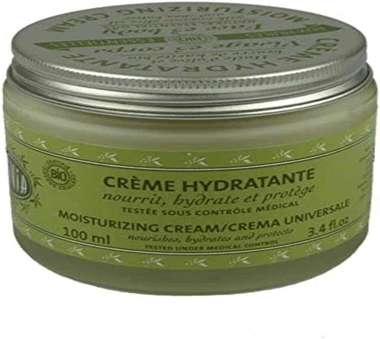 Olive Oil & Shea Butter Moisturising Cream - Certified Organic 3.38 Ounces
