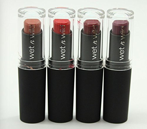 Wet n Wild Fall 2014 Limited Edition Megalast Matte Lipstick Complete Collection of 4 SOLD OUT AND VERY HARD TO FIND