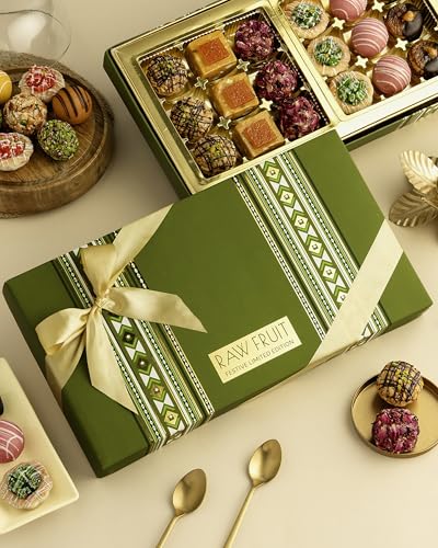 Image of HyperFoods Diwali Gifts for Family and Friends 18 Pcs Assorted Sweets Gift Corporate Gifts Diwali Gifts Sweets Gift Pack Corporate Gifts for Employees