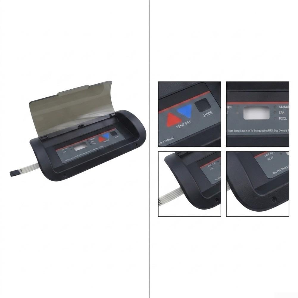 Kit Bezelle Clavier FDXLBKP1930 pour Hayward pour H Series Kit | Compatibilité totale pour H Series, résistance UV supérieure, installation pour facile, coque noire incluse