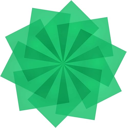 Vista 15 de 10 filtros de gel de corrección azul transparente, filtro de luz de gel, hoja de plástico, 8.5 x 11 pulgadas