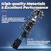 KUIPERAUTO Automotive Front Complete Strut Rear Shocks Assembly Kit Compatible for 2007-2015 Mini Cooper and 2014-2015 Mini Cooper Replacement for 1335614L 1335614R 1345820L 1345820R-4PCS