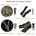 EuTengHao 169Pcs Zipper Repair Kit Zipper Replacement Zipper Pull Rescue Kit with Zipper Install Pliers Tool and Zipper Extension Pulls for Clothing Jackets Purses Luggage Backpacks (Silver and Black)