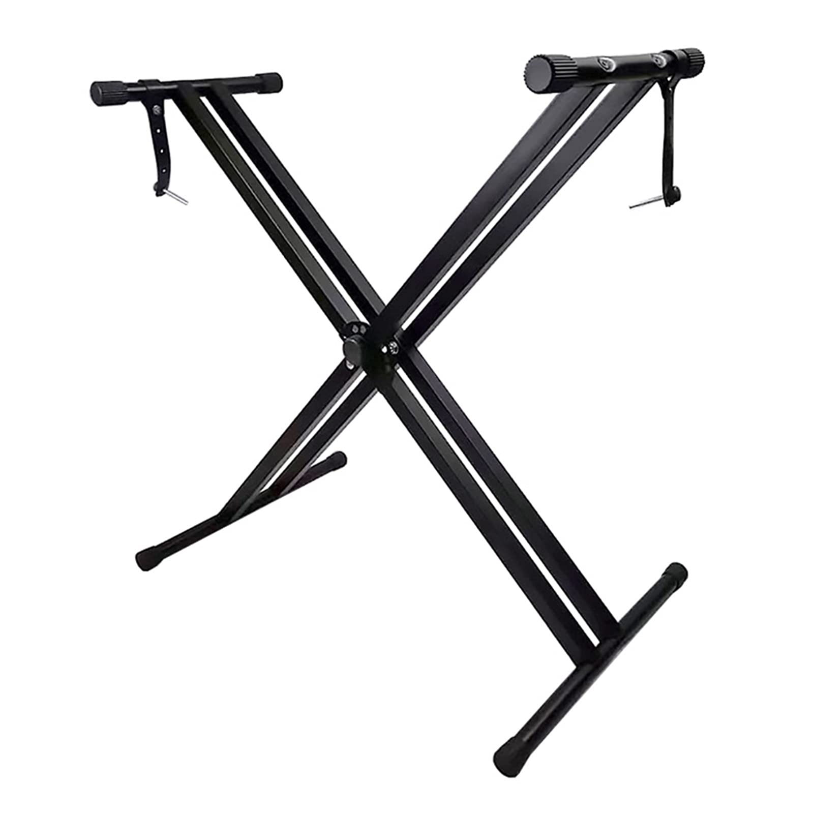 Support de clavier de piano pliable en métal HUIOP double X pour piano numérique et clavier Midi