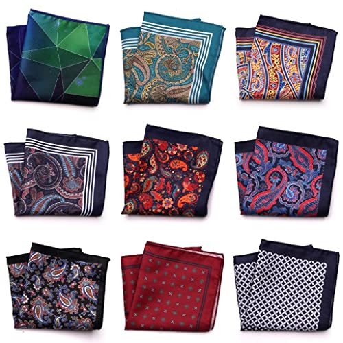 Costume de serviette de poitrine pour mariage et accessoires de pochette homme chic