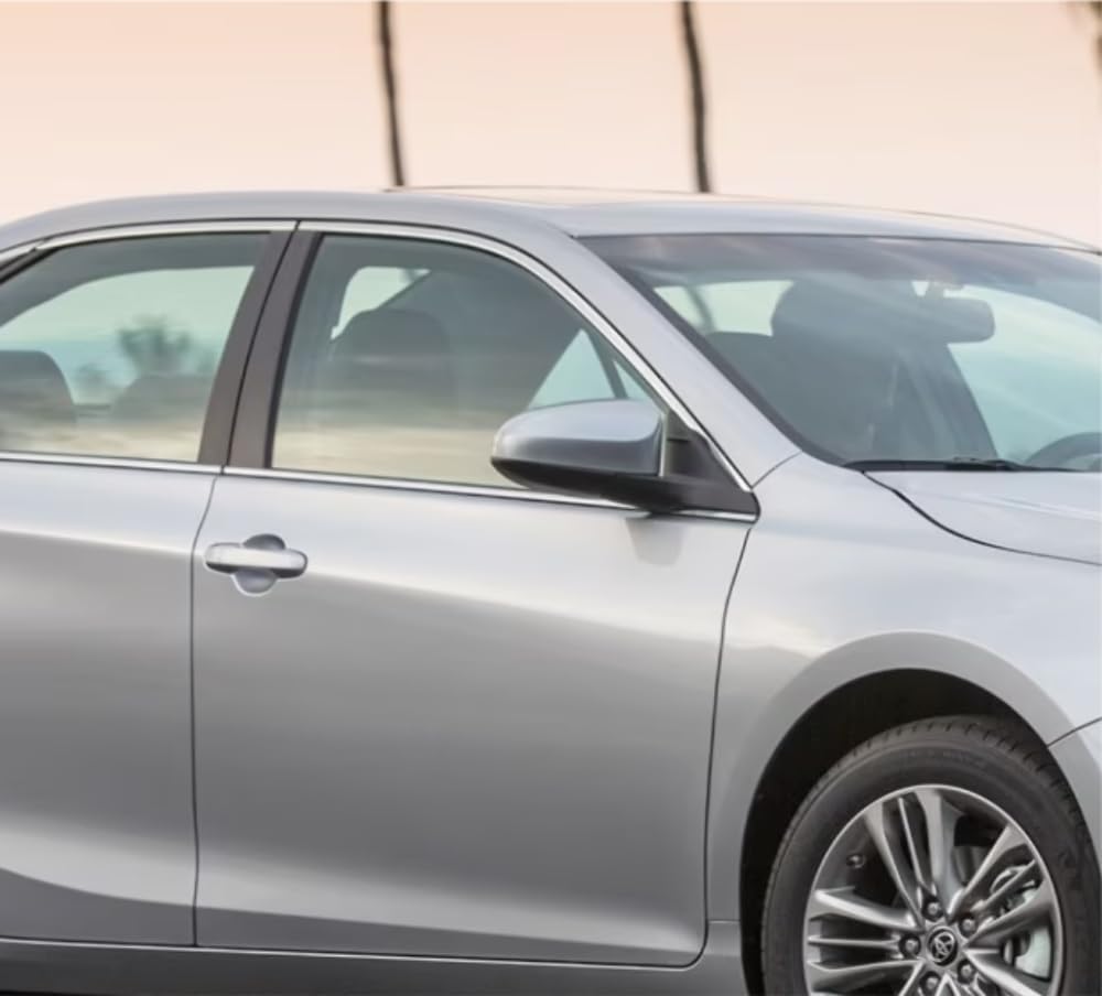 Compatible With Front Door Window Glass Right Passenger Side For 15-17 Camry