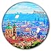 Ceca Praga Frigorifero Magnete Adesivi Frigorifero Magnetico Decorativo Viaggio Souvenir Cristallo Vetro