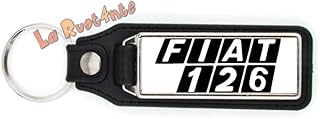 La Ruotante Portachiavi Adatto per Auto 126 1 Serie Prima Epoca Antica Vintage