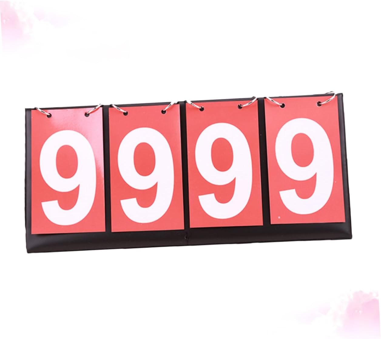 Multi-Sports Scoreboard Basketball Football Score Card Compact Flipper Portable for Games Easy to Read Numbers