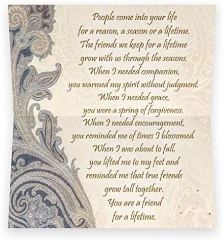 Miniatura 5 de Smiling Wisdom - Juego de regalo de hojas de vid - Collar de la amistad de hojas de vid - Mensaje de amistad de por vida, Reason Season - Tarjetas