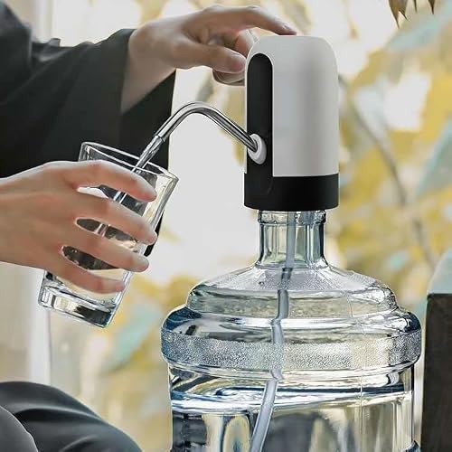 Miniatura 6 de Mirtika Dispensador De Agua Para Garrafas Con Adaptador Para Botellas De Agua Comerciales. Grifos Para Botellas De Agua Mineral. Dispensadores De Agua Para Bidones, Bomba Eléctrica Agua