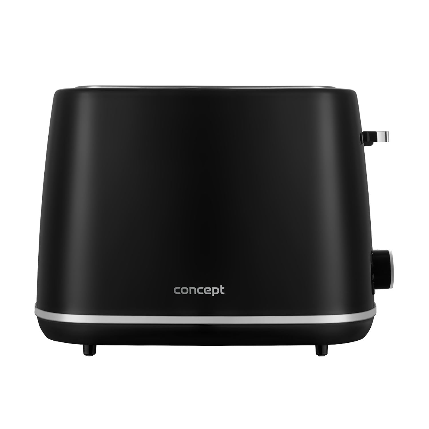 Concept TE2075 Tostadora eléctrica 930 W 7 niveles de bronceado Función de descongelación/calentamiento/función de calor instantáneo Expulsión y apagado automáticos del pan Negro