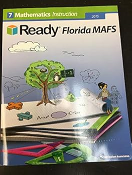 Paperback Ready Florida MAFS 7 Mathematics INSTRUCTION Book